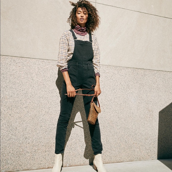 Madewell Pants - Madewell Skinny Overalls in Lunar Wash